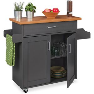 Relaxdays Storage Trolley Rolling Cart Mobile Kitchen Unit Compact Grey Utility Trolley Relaxdays Storage Trolley Rolling Cart Mobile Kitchen Unit Compact Grey Utility Trolley