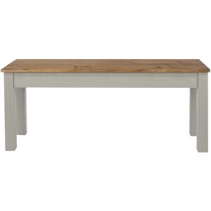 Home Source Dining Bench Grey Small Kitchen Home Furniture Pine Solid Wooden Seating Home Source Dining Bench Grey Small Kitchen Home Furniture Pine Solid Wooden Seating
