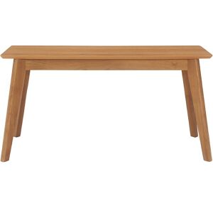 Hallowood Furniture Dining Bench, Light Oak Veneer Wooden Bench 90cm For Kitchen Table, Bench Seat Hallowood Furniture Dining Bench, Light Oak Veneer Wooden Bench 90cm For Kitchen Table, Bench Seat