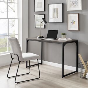 Furniturebox Uk **seconds** Kendrick Office Computer Desk 120cm Walnut Wood Effect Melamine Top Furniturebox Uk **seconds** Kendrick Office Computer Desk 120cm Walnut Wood Effect Melamine Top