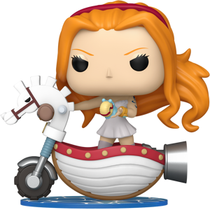 Funko Pop! Rides One Piece Nami White Hobby Horse #128 2025 Wondrous Convention Funko Pop! Rides One Piece Nami White Hobby Horse #128 2025 Wondrous Convention