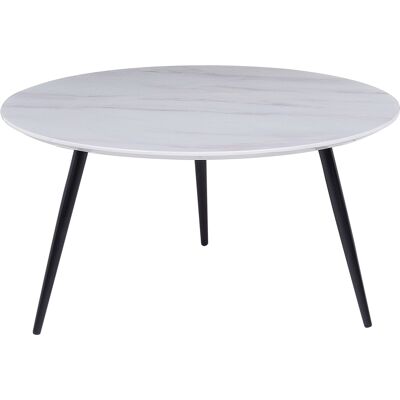 Beliani Coffee Table White Marble Effect - Coffee Table Beliani Coffee Table White Marble Effect - Coffee Table