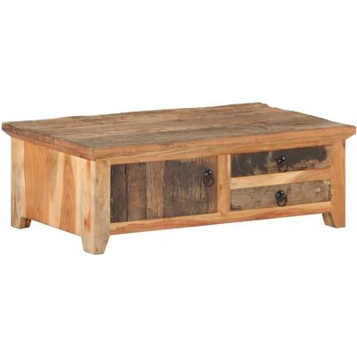 vidaXL Solid Reclaimed Wood Coffee Table - 90x50x31 cm vidaXL Solid Reclaimed Wood Coffee Table - 90x50x31 cm