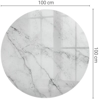 Coloray Printed Glass Table Top Protector Topper Office Kitchen Marble Surface Pattern Coloray Printed Glass Table Top Protector Topper Office Kitchen Marble Surface Pattern