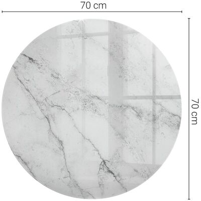 Coloray Printed Glass Table Top Protector Topper Office Kitchen Marble Surface Pattern Coloray Printed Glass Table Top Protector Topper Office Kitchen Marble Surface Pattern