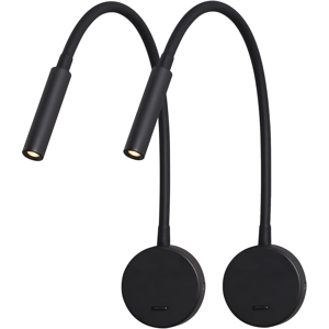 Does Not Apply Wall Reading Lamp, Reading Light Wall Mounted 2 Pack Flexible 400mm Gooseneck Li Does Not Apply Wall Reading Lamp, Reading Light Wall Mounted 2 Pack Flexible 400mm Gooseneck Li