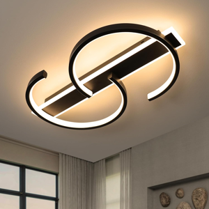Does Not Apply Led Ceiling Light Dimmable Ceiling Lamp Black Living Room Lamp 35w With Remote C Does Not Apply Led Ceiling Light Dimmable Ceiling Lamp Black Living Room Lamp 35w With Remote C