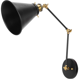 Does Not Apply Swing Arm Wall Lamp, Farmhouse Industrial Adjustable Plug In Wall Sconces With F Does Not Apply Swing Arm Wall Lamp, Farmhouse Industrial Adjustable Plug In Wall Sconces With F
