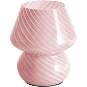 Beliani Lobo Pink Modern Glass Table Lamp - Table Lamp Beliani Lobo Pink Modern Glass Table Lamp - Table Lamp