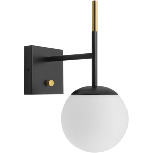 Does Not Apply Brass Wall Light Sconce Black Frosted Glass Globe Wall Lamp Modern Downward Lant Does Not Apply Brass Wall Light Sconce Black Frosted Glass Globe Wall Lamp Modern Downward Lant