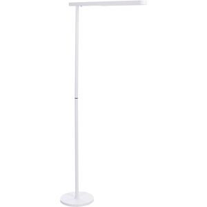 Beliani White Aluminium PERSEUS Floor Lamp - LED Lighting Beliani White Aluminium PERSEUS Floor Lamp - LED Lighting