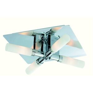 Firstlight \"Spa\" 4-Light Bathroom Ceiling Pendant 5755ch Chrome & Glass Firstlight \"Spa\" 4-Light Bathroom Ceiling Pendant 5755ch Chrome & Glass