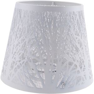 Sodial 4x(Small Lamp Shade, Metal Lampshade With Pattern Of Trees For Table1361 Sodial 4x(Small Lamp Shade, Metal Lampshade With Pattern Of Trees For Table1361