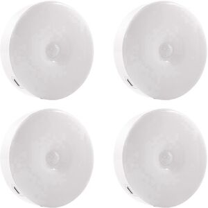Sodial 3x(4 Pack Motion Sensor Led Night Light,Usb Rechargeable Wall Decoration1718 Sodial 3x(4 Pack Motion Sensor Led Night Light,Usb Rechargeable Wall Decoration1718