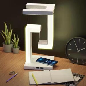 Magnetic Levitating Lamp, Unique Modern Floating Lamp Led Night Light With Phone Magnetic Levitating Lamp, Unique Modern Floating Lamp Led Night Light With Phone
