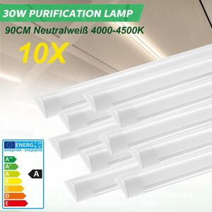 Kartols 10x 30w Led Strip Lights Batten Tube Light Linear Garage Workshop Lamp Wall Shed Kartols 10x 30w Led Strip Lights Batten Tube Light Linear Garage Workshop Lamp Wall Shed