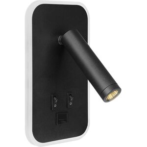 Sodial 2x(1 Pcs Wall Light Backlight Bedside Study Reading Sconce Lamp Black G9s2) Sodial 2x(1 Pcs Wall Light Backlight Bedside Study Reading Sconce Lamp Black G9s2)