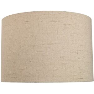 Happy Homewares Contemporary And Sleek Taupe Textured Linen Fabric Drum Lamp Shade 60w Maximu... Happy Homewares Contemporary And Sleek Taupe Textured Linen Fabric Drum Lamp Shade 60w Maximu...