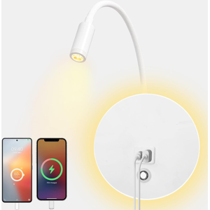 Does Not Apply Reading Lamp Wall Mount12w,Touch Control Wall Lamp Dimmable And Usb Charging Por Does Not Apply Reading Lamp Wall Mount12w,Touch Control Wall Lamp Dimmable And Usb Charging Por