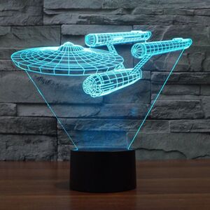 Night Lights 3d Optical Illusion Multi-Colored Change Touch Controlled Desk Lamp Night Lights 3d Optical Illusion Multi-Colored Change Touch Controlled Desk Lamp