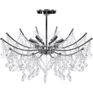 6-Lamp European-Style K9 Crystal Chandelier (Without Light Source) 6-Lamp European-Style K9 Crystal Chandelier (Without Light Source)