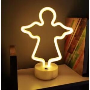 Neon Light Sign,Led Neon Signs Angel, Battery/usb Powered Light Up Acrylic Neon Neon Light Sign,Led Neon Signs Angel, Battery/usb Powered Light Up Acrylic Neon
