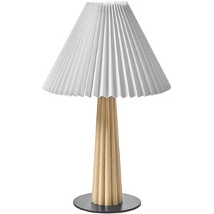 Beliani Table Lamp Aligide Wood Natural Beliani Table Lamp Aligide Wood Natural