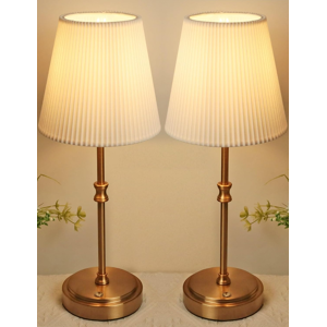 Does Not Apply Cordless Table Lamp Touch Control, 2 Pack Battery Operated Fabric Shade Desk Lam Does Not Apply Cordless Table Lamp Touch Control, 2 Pack Battery Operated Fabric Shade Desk Lam