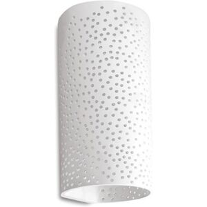 Wall Light White Veria Paintable Gypsum Integral Ildec005 Wall Light White Veria Paintable Gypsum Integral Ildec005