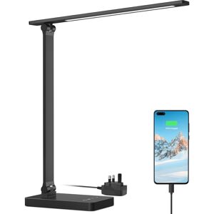 Lepro Led Desk Lamp, Desk Lamp With Power Adapter, 655lm, Desk Lamps Office Wit Lepro Led Desk Lamp, Desk Lamp With Power Adapter, 655lm, Desk Lamps Office Wit