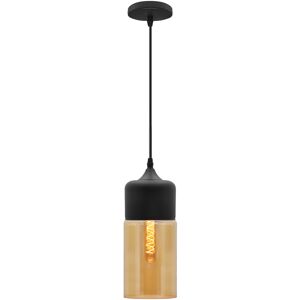 Long Life Lamp Company Vintage Smoked Gold Glass Shade Pendant Ceiling Pub Diner Home Chandelier H3001 Long Life Lamp Company Vintage Smoked Gold Glass Shade Pendant Ceiling Pub Diner Home Chandelier H3001
