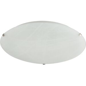 Happy Homewares Traditional White Alabaster Circular Glass Ip20 Flush Ceiling Light Fitting B... Happy Homewares Traditional White Alabaster Circular Glass Ip20 Flush Ceiling Light Fitting B...