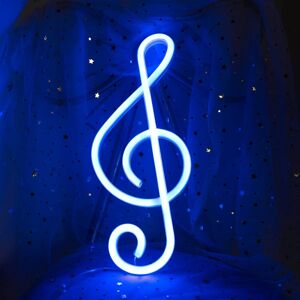 Led Neon Sign Music Note Sign With Batteries And Usb Wall Decoration Light For B Led Neon Sign Music Note Sign With Batteries And Usb Wall Decoration Light For B