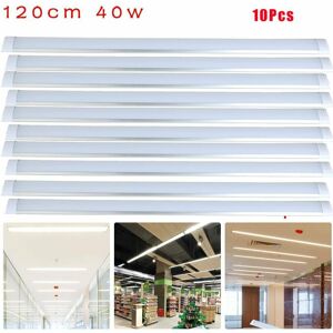 Kartols 10x 4ft Led Strip Lights Batten Tube Light Office Shop Garage Ceiling Lamp 4500k Kartols 10x 4ft Led Strip Lights Batten Tube Light Office Shop Garage Ceiling Lamp 4500k