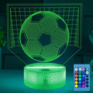 Football Night Light, 3d Led Optical Lamp Illusion Night Light Child, Illusion S Football Night Light, 3d Led Optical Lamp Illusion Night Light Child, Illusion S