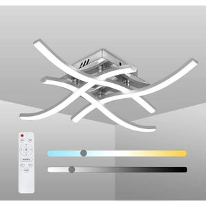 Does Not Apply Led Ceiling Light Dimmable Elegant Curved Design Led Ceiling Lamp 4 Built-In Led Does Not Apply Led Ceiling Light Dimmable Elegant Curved Design Led Ceiling Lamp 4 Built-In Led