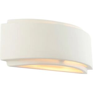 Endon Lighting Gianna Wall Lamp - Ceramic White - Dimmable - IP20 - E14 Endon Lighting Gianna Wall Lamp - Ceramic White - Dimmable - IP20 - E14