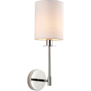 Wall Light Silver Sancerre Polished Nickel Endon 99497 Wall Light Silver Sancerre Polished Nickel Endon 99497