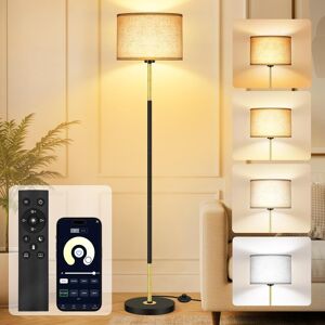 outon Outon Modern Floor Lamp With Remote & App Control, Dimmable & 3000k-6500k Adjus outon Outon Modern Floor Lamp With Remote & App Control, Dimmable & 3000k-6500k Adjus