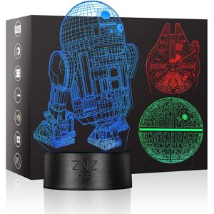 3d Star Wars Lamp, Led Optical Illusion Night Light, 16 Colors Changing Remote 3d Star Wars Lamp, Led Optical Illusion Night Light, 16 Colors Changing Remote
