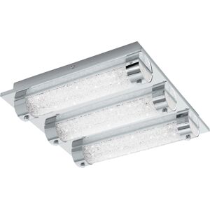 Loops Chrome LED Ceiling Light - Wall/Flush - 3x7W Loops Chrome LED Ceiling Light - Wall/Flush - 3x7W