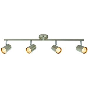 Thatcable 4 Way Adjustable Ceiling Spotlight Satin Chrome Quad Gu10 Kitchen Bar Downlight Thatcable 4 Way Adjustable Ceiling Spotlight Satin Chrome Quad Gu10 Kitchen Bar Downlight