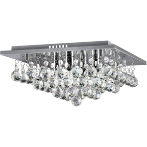 Does Not Apply Modern Elegant Square Chandelier Ceiling Light Crystal Droplets Chrome Base M006 Does Not Apply Modern Elegant Square Chandelier Ceiling Light Crystal Droplets Chrome Base M006