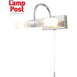 Forum Polished Chrome 2-Light Bathroom Wall Fixture - Bathroom Wall Light Forum Polished Chrome 2-Light Bathroom Wall Fixture - Bathroom Wall Light