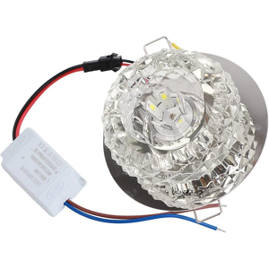 Does Not Apply Crystal Ceiling Light Glass And Stainless Steel White Light Led 5w Crystal Lamps Does Not Apply Crystal Ceiling Light Glass And Stainless Steel White Light Led 5w Crystal Lamps