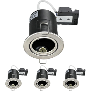 Does Not Apply 4x Fire Rated Led Downlights Gu10 Spot Light Fitting Tilt Recessed Ceiling Light Does Not Apply 4x Fire Rated Led Downlights Gu10 Spot Light Fitting Tilt Recessed Ceiling Light