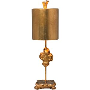 Thatcable Table Lamp Carved Cross On Stem Footed Base Matching Shade Gold Leaf Led E27 60w Thatcable Table Lamp Carved Cross On Stem Footed Base Matching Shade Gold Leaf Led E27 60w