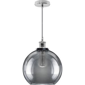 Long Life Lamp Company Vintage Smoked Glass Shade Chandelier Pendant Ceiling Home Pub Diner Light M0097 Long Life Lamp Company Vintage Smoked Glass Shade Chandelier Pendant Ceiling Home Pub Diner Light M0097