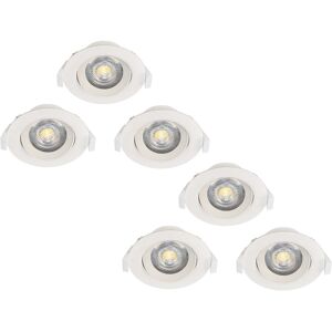 Loops Model - Adjustable Ceiling Downlight - White - 5W LED Loops Model - Adjustable Ceiling Downlight - White - 5W LED