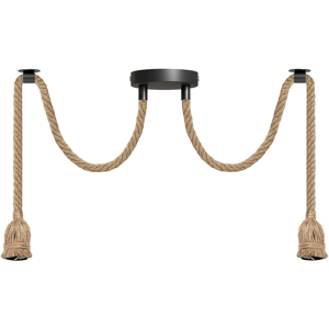 Does Not Apply Hemp Rope Retro Pendant Lighting, Industrial E27 Lamp Holder 2m Spider Rope Ceil Does Not Apply Hemp Rope Retro Pendant Lighting, Industrial E27 Lamp Holder 2m Spider Rope Ceil